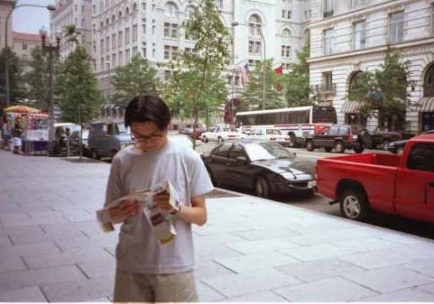 Jon tries to ignore the group of trees which have been following him all morning.