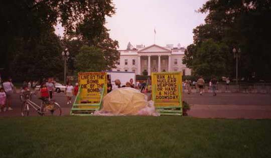 More White House demonstrations