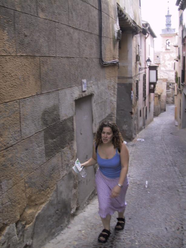 Lots of steep roads in Toledo does not make a happy fuzz.