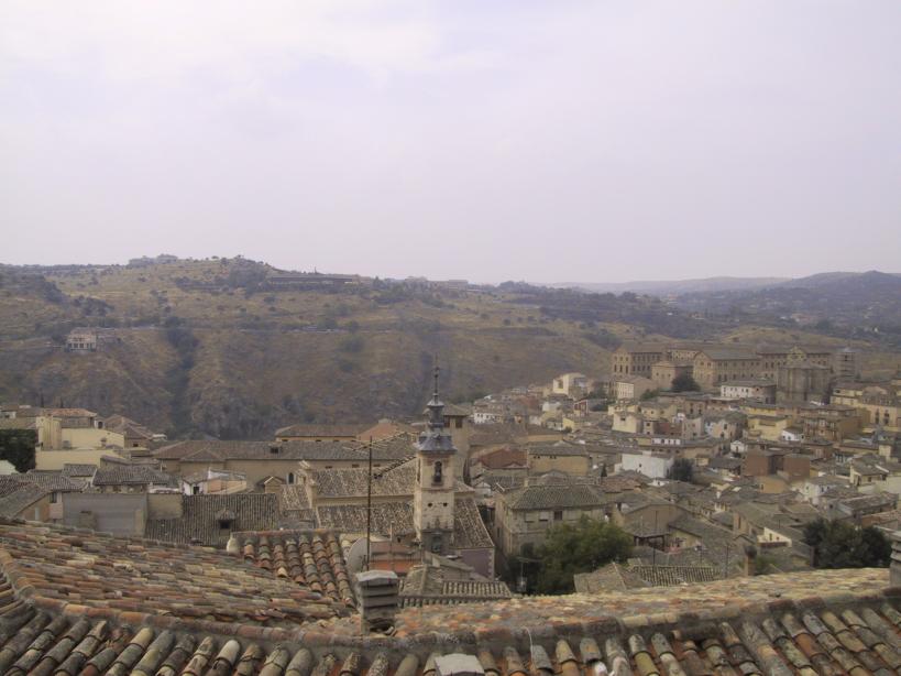 View from hotel room in Toledo