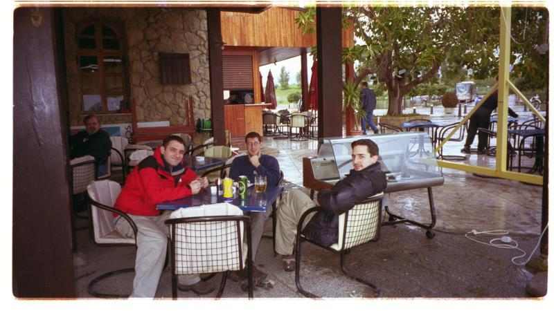 "Who, us...? British? But how can you tell?!!"